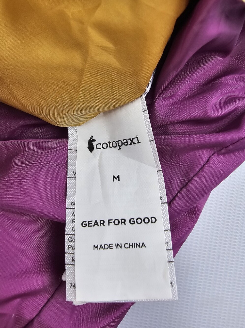 Cotopaxi Teca Calido Water Repellent Reversible Hooded Multicolor Vest Women's M - Picture 6 of 10